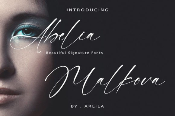 Abelia Malkova Font for Creative Design