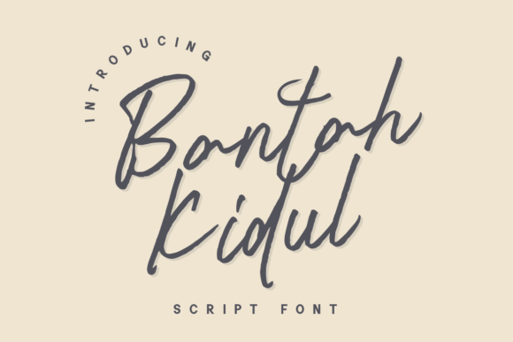 Bantah Kidul Font for Creative Campaigns