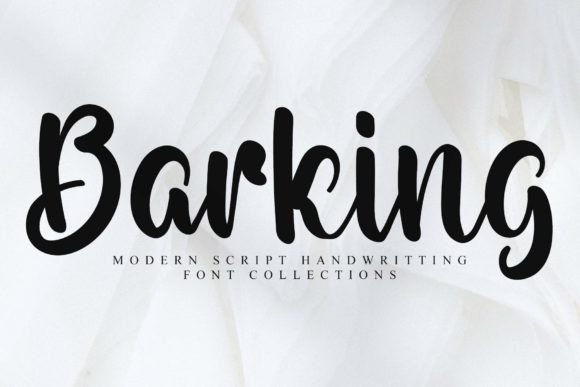 Barking Font Review: A Dainty Script for Elegant Design