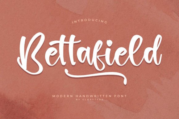 Bettafield – Modern Handwritten Font