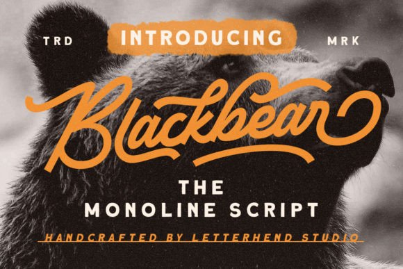 Blackbear Font for Creative Makers