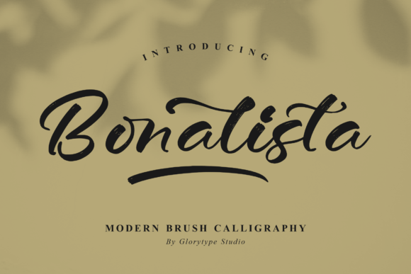 Bonalista Font for Editorial Design