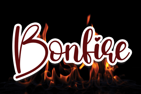 Bonfire Font: Elegant Script for Business Branding