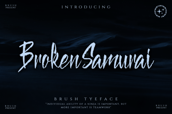 Broken Samurai Font Review