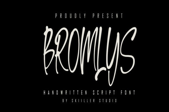 Bromlys Font: Elegant Script for Campaigns