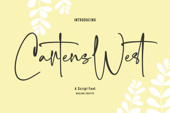 Cartens West Font Review