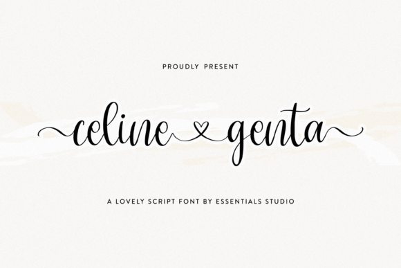 Celine Genta Font for Creative Projects