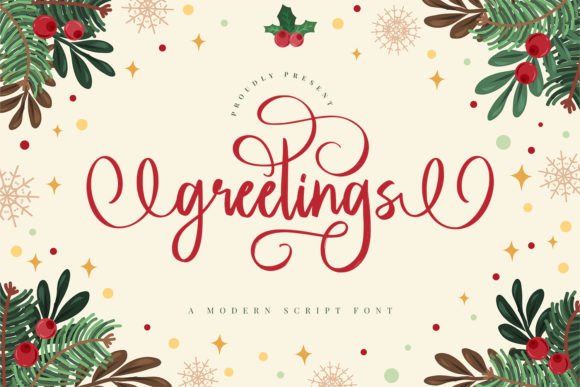 Greetings Font Review