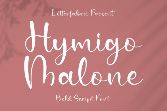 Hymigo Malone Font: Elegant Script for Creative Projects