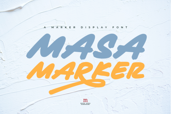 Masa Marker Font for Creative Design