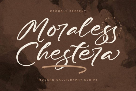Moraless Chestera – Elegant Script Font