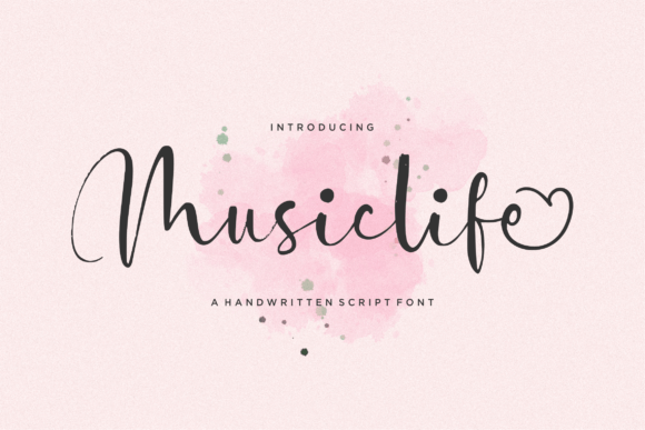 Musiclife Font for Web Design