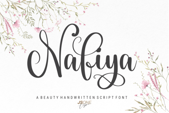 Nafiya Font: Elegant Script for Creative Makers