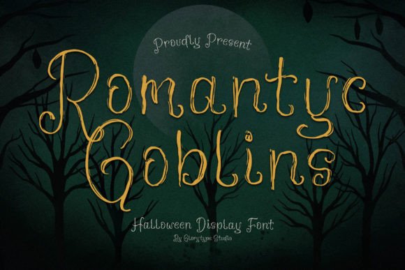 Romantyc Goblins: The Ultimate Script Handwritten Font for Crafters