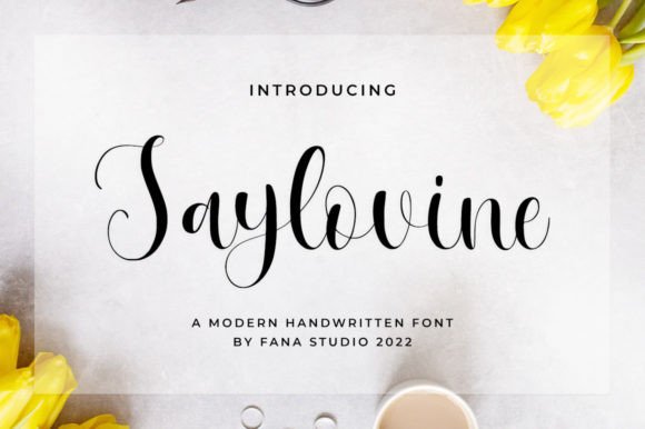 Saylovine Font Review