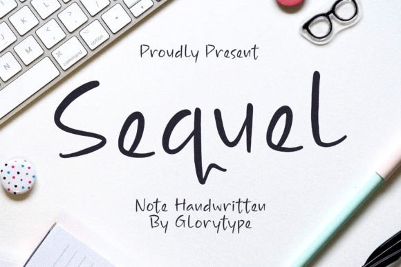 Sequel Font: The Handwritten Typeface for Small Business Branding