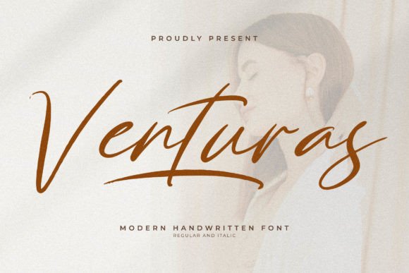 Venturas – Modern Handwritten Font